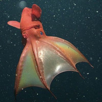 Vampire Squid: A Deep-Sea Cephalopod With Striking Bioluminescence And Tentacles That Glow Like Miniature Lanterns!